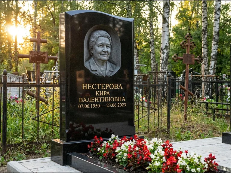 Памятник с барельефом — выполненная работа 24 в Москве