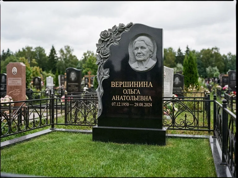 Памятник с барельефом — выполненная работа 39 в Москве