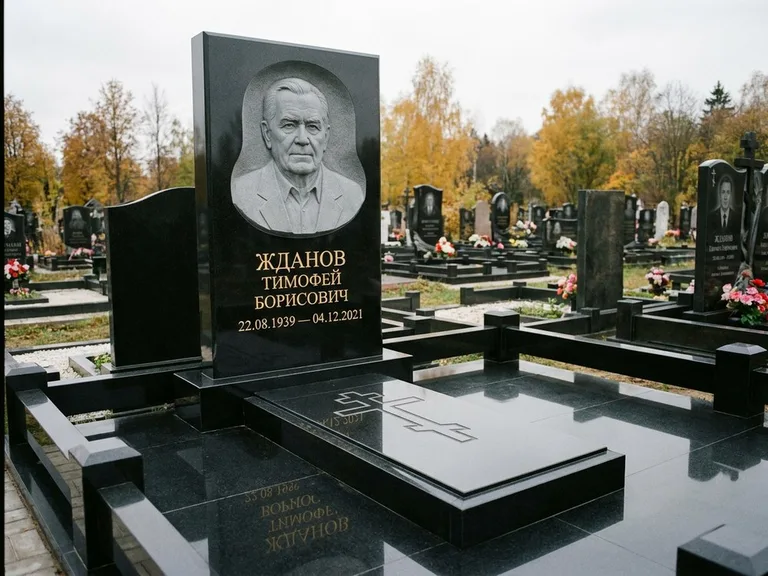 Памятник с барельефом — выполненная работа 43 в Москве