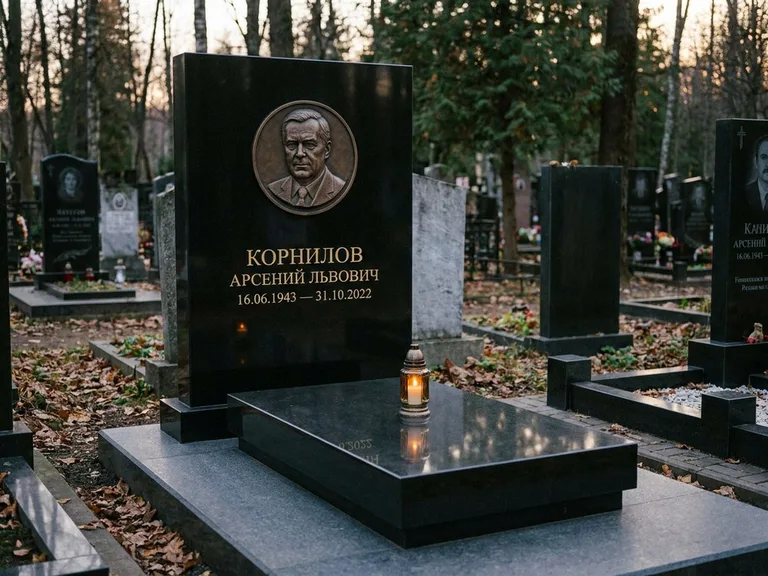 Памятник с барельефом — выполненная работа 46 в Москве