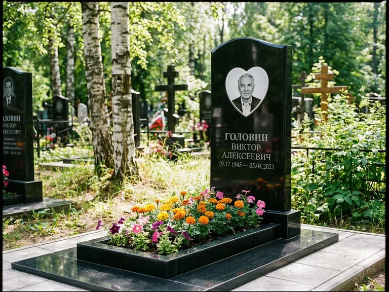 Овальный цветной портрет на керамике в Москве