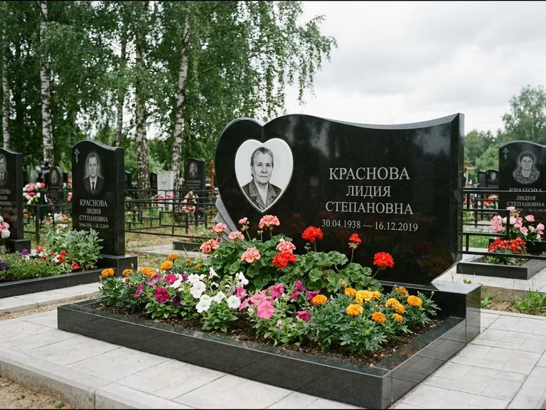 Портрет в форме сердца — работа «Краснова» в Москве