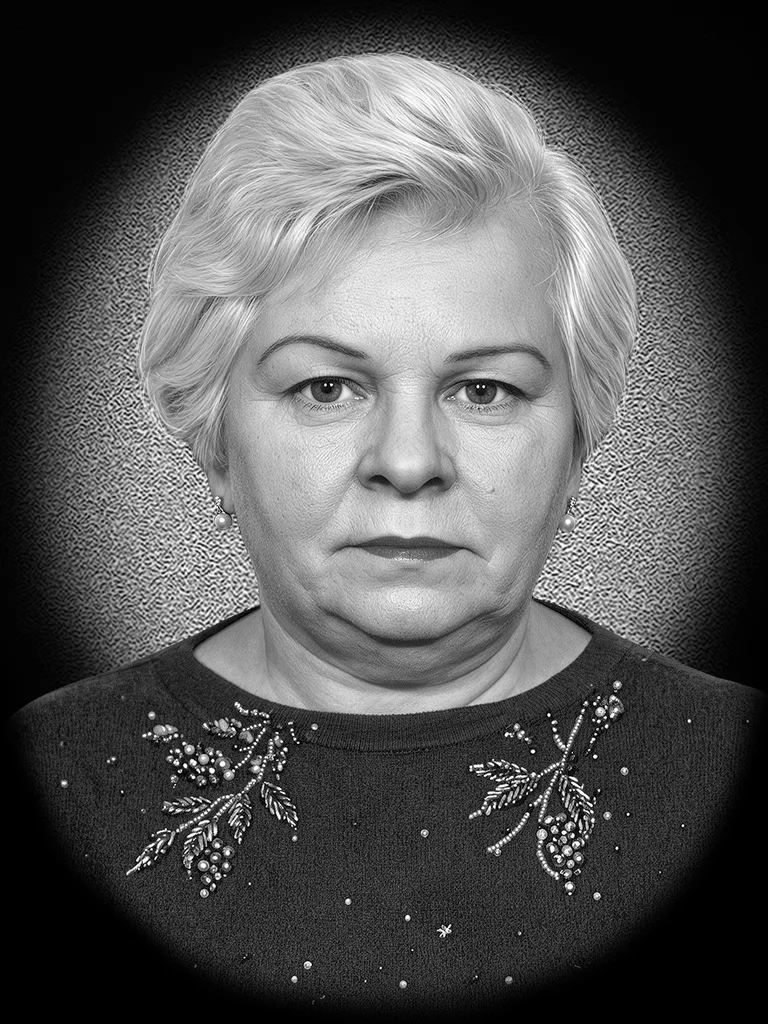 Пример ретуши
