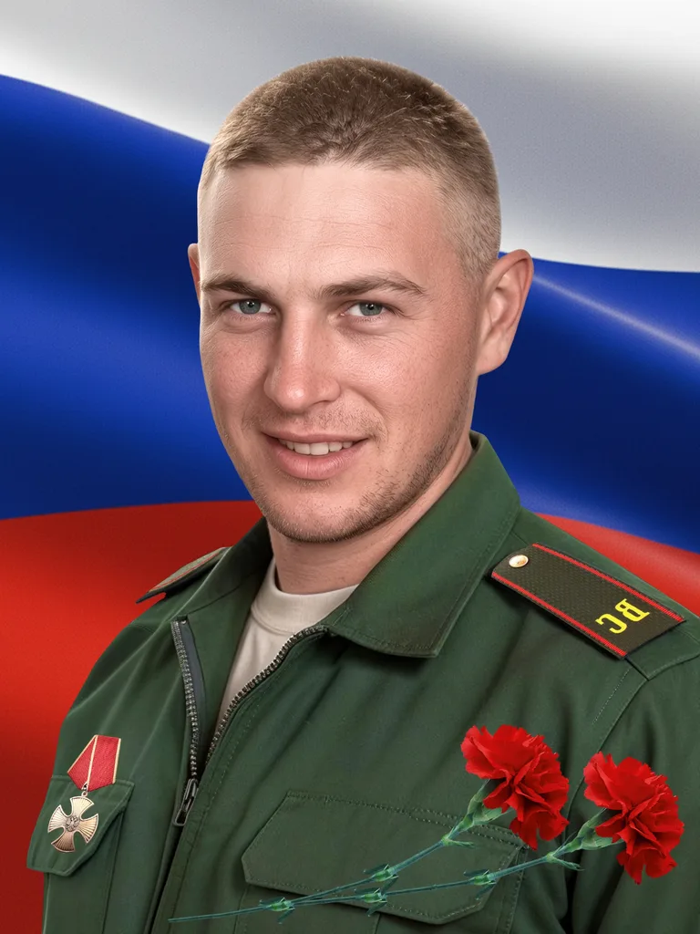 Пример ретуши