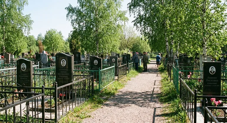 Домодедовское кладбище в Москве