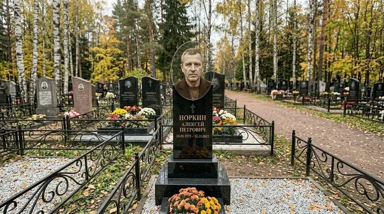 Портрет на стекле на вертикальной стеле в Москве