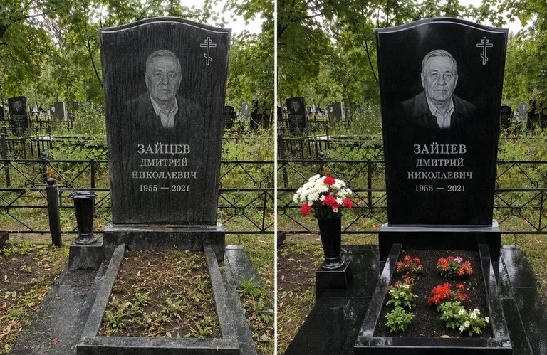 Уборка комплекса со скамьёй и плиткой до и после в Москве