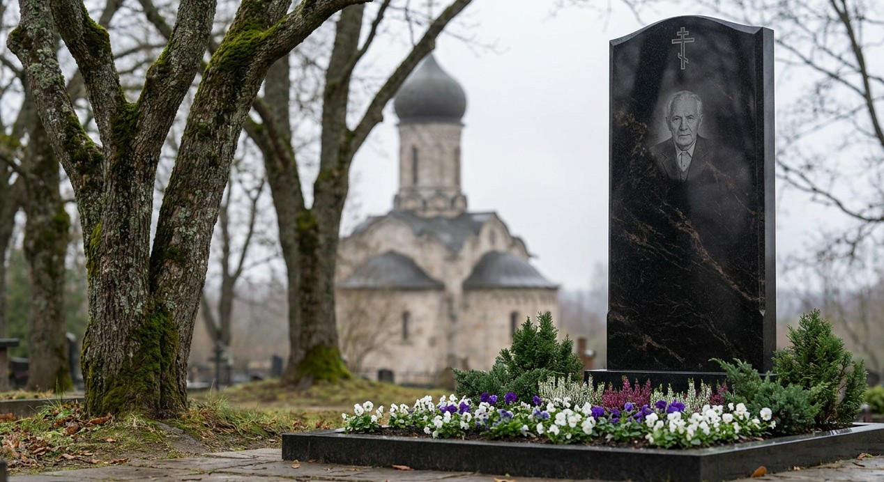 Памятники на Донском кладбище в Москве