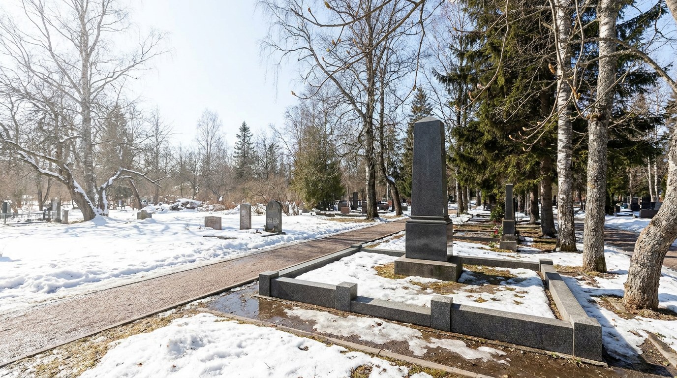 Памятники на Ивановском кладбище в Москве