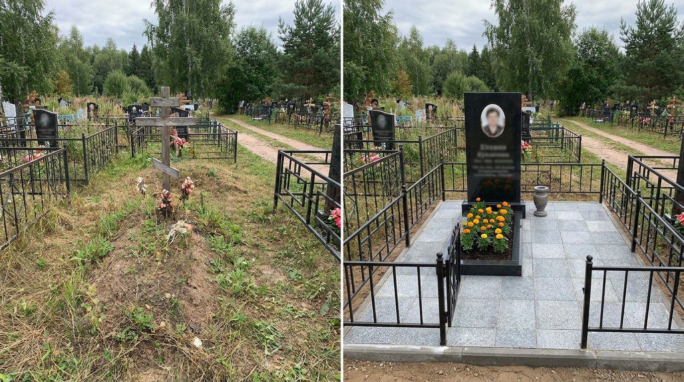 Памятник под ключ в Москве — пример 1