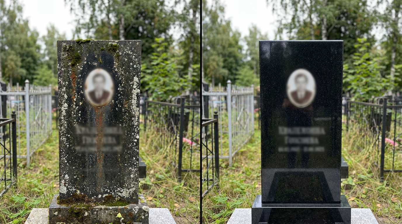 Реставрация памятника в Москве — пример 1