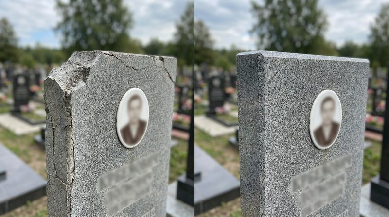 Реставрация памятника в Москве — пример 3